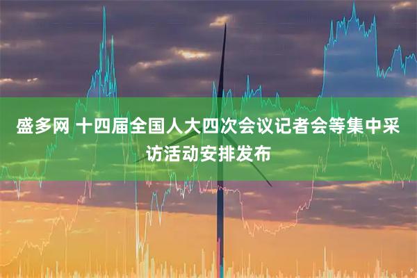 盛多网 十四届全国人大四次会议记者会等集中采访活动安排发布